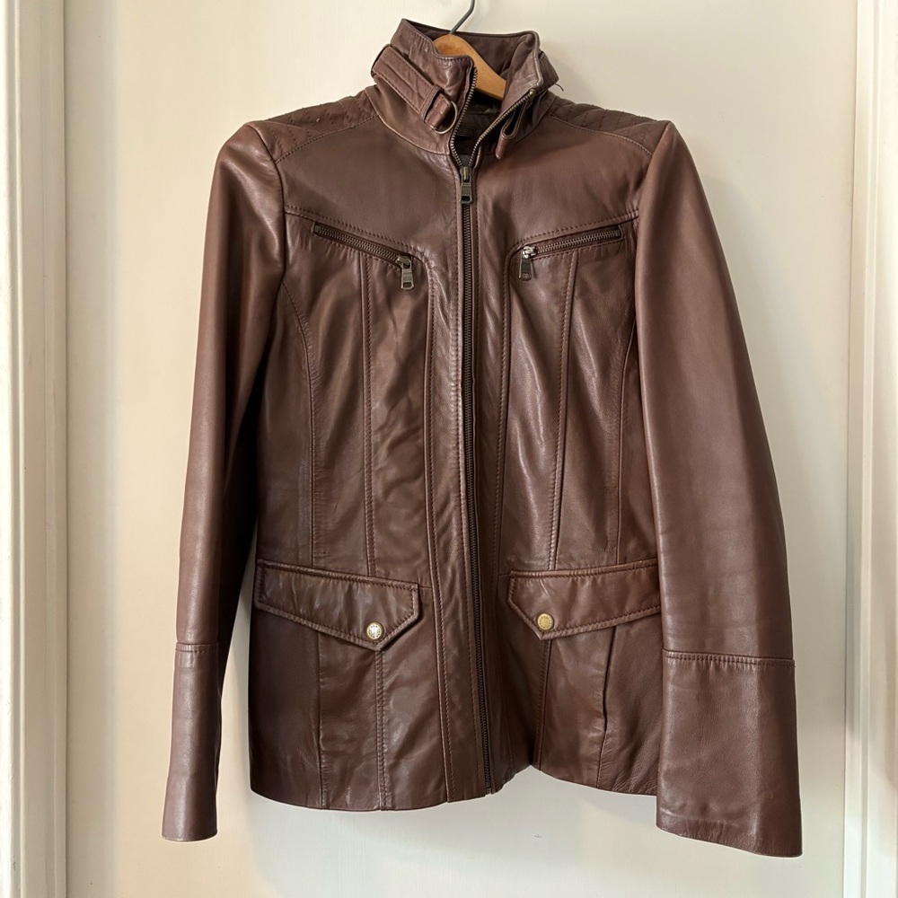 MARC New York Leather Jacket
